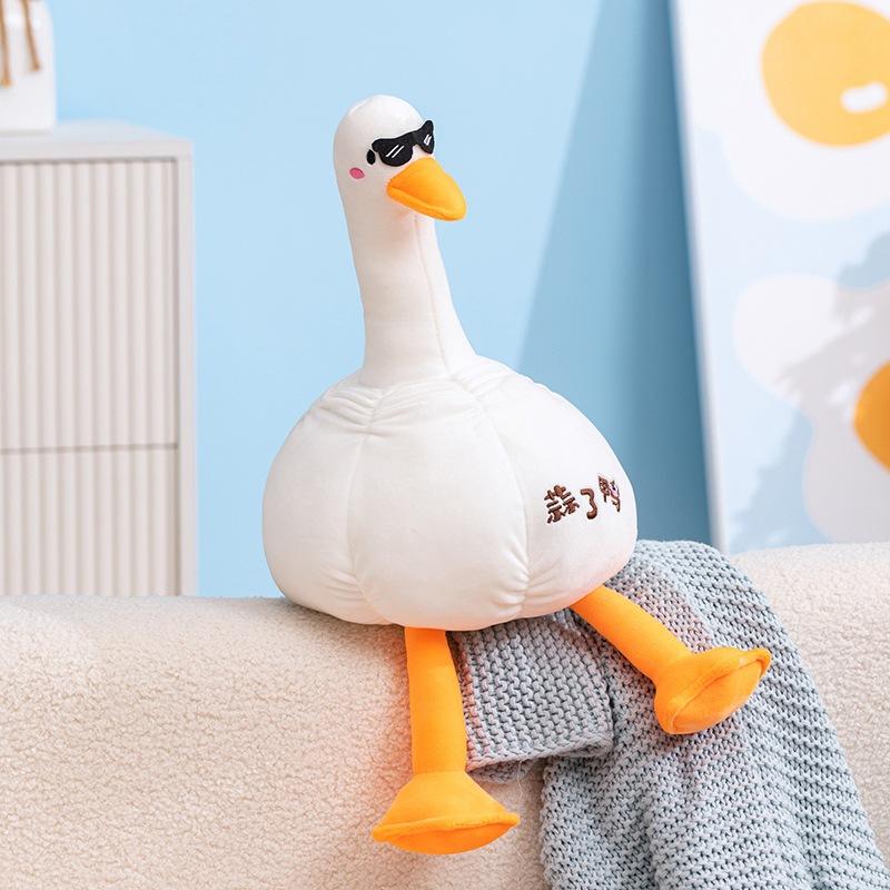 

Креативная забавная кукла белого утенка, плюшевая игрушка, милая кукла маленького утенка, домашняя подушка-подушка 50cm（0.25kg）