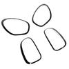 4pcs Headlight and Taillight Bezel Trim 51139801573 for Countryman R60 2010 to 2016 Gloss Black