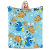 Фланелевое одеяло Finding Nemos Dorys Bruce Squirt Crush  Забавные пледы для дома 200x150 см Покрывало
