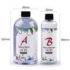 3:1 Epoxy Resin Set Kit AB Crystal Glue Jewelry Making Transparent Mixed Clear DIY Resin Mold Jewelry Crafs 100g/280g/400g/1000g