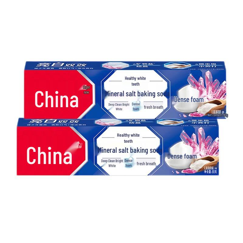

Zhonghua Healthy White Sea Salt Baking Soda Mint Toothpaste