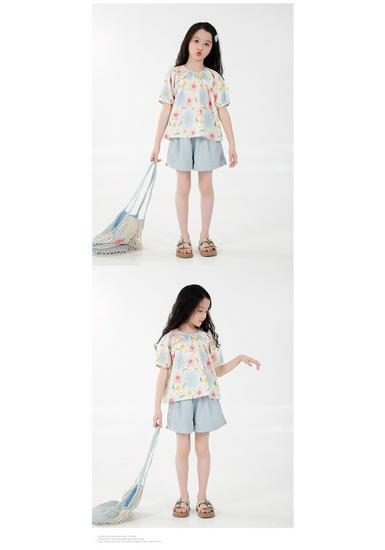 Youthful Dreams Girls' Quality Short-Sleeve Lace T-Shirt - Stylish Summer Casual Wear