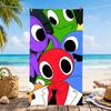 R-Rainbow Friends-S Towel Microfiber Beach Towel, Quick-Dry, Sand-Free, Ultra-Fine Fiber, Super Soft.