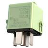 მრავალფუნქციური თეთრი მწვანე რელე 5 პინი ავტომობილის რელე - ჩასართავი მონტაჟი - თავსებადი