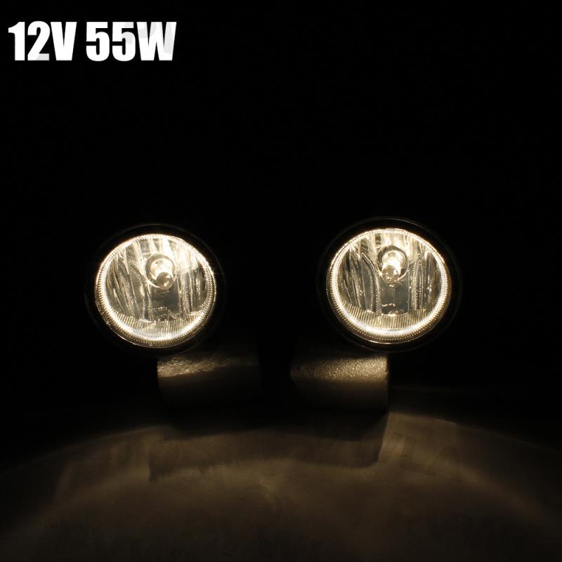 For Honda Civic 2016 2017 2018 Pair Right And Left Side Front Bumper Fog Light Fog Lamp With Halogen Bulbs