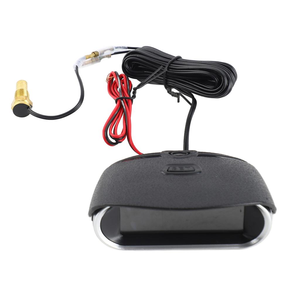 LCD Kapalný Krystal Auto Digitální Horizontální Měřidlo Teplota Vody a Napětí Digitální Měřidlo