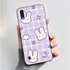 Per ZTE Blade A5 2020 A7 2020 A51 Lite Custodia Carino Coniglio Nero Morbido Silicone Cover Per ZTE BladeA5 BladeA7 2020 Custodia Guscio Telefono