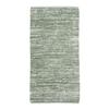 Light Green Braided Leather Rug 60x120