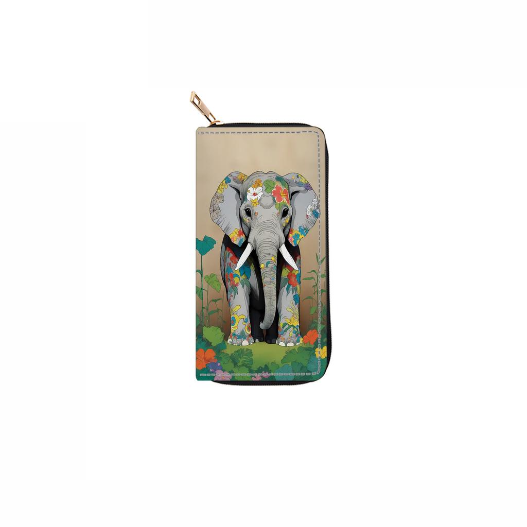 New Ethnic Style Long Wallet Clutch Wallet Wallet