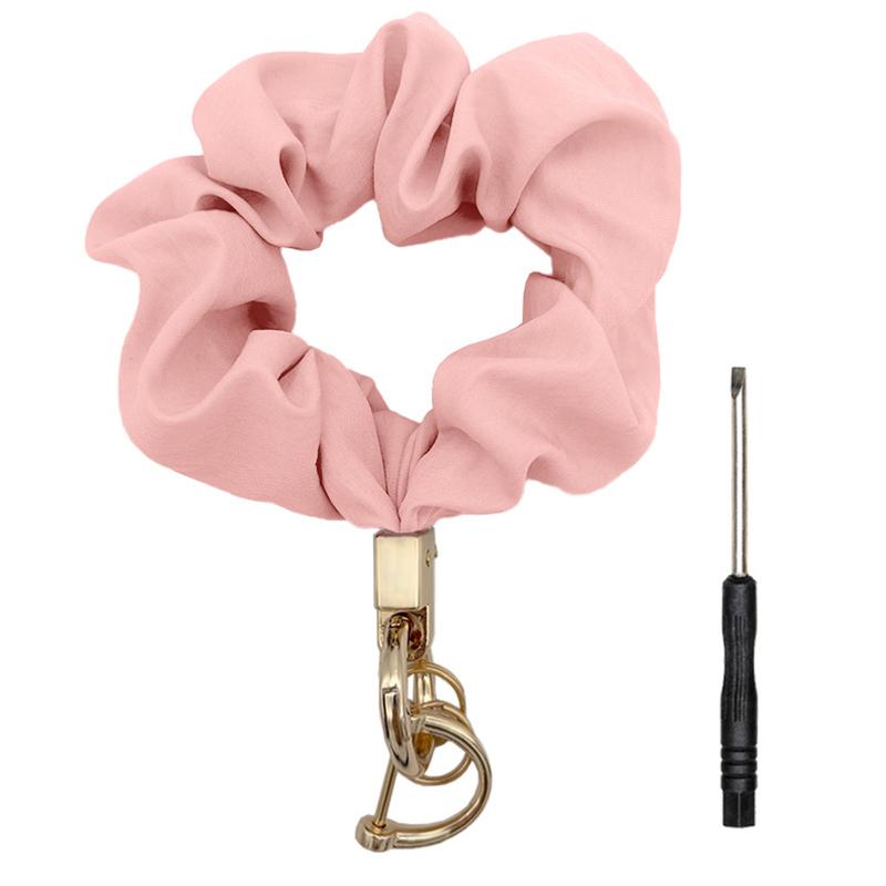 1Pc Car Key Ins Style Hair Band Fashion Pendant Wrist Strap Ladies' Key Chain Acrylic