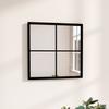 Vidaxl Aplique de Pared, Negro, 40X40 Cm, Metal