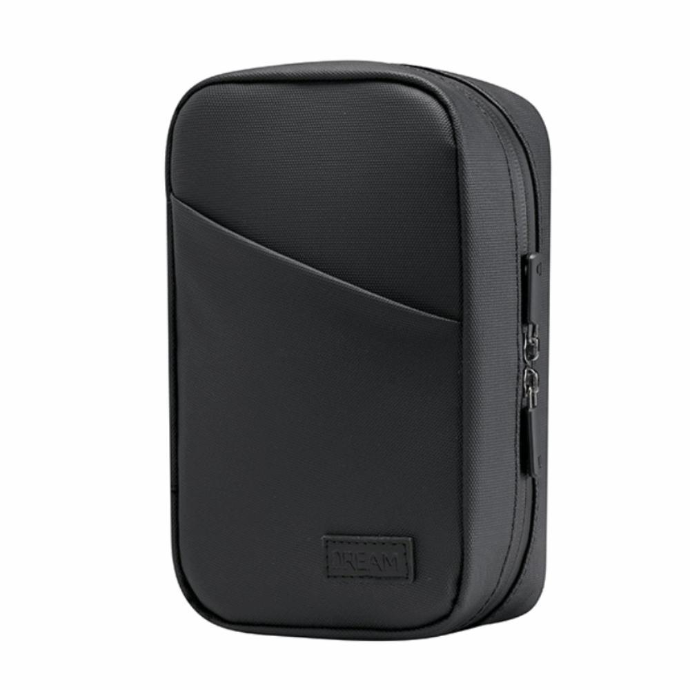 PU Digital Product Storage Bag Multi-Function Pouch Electronic Gadget Bag  Outdoor Travel