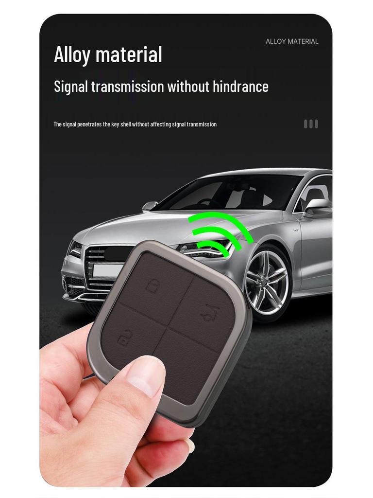 Lynk&Co 08 2023 Schlüsselhülle: High-End Metallgehäuse mit Lederschnalle