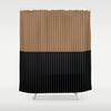 Simple Colorful Lines Modern Fashion Pattern Shower Curtain Home Decoration Creative Personalized Shower Curtains