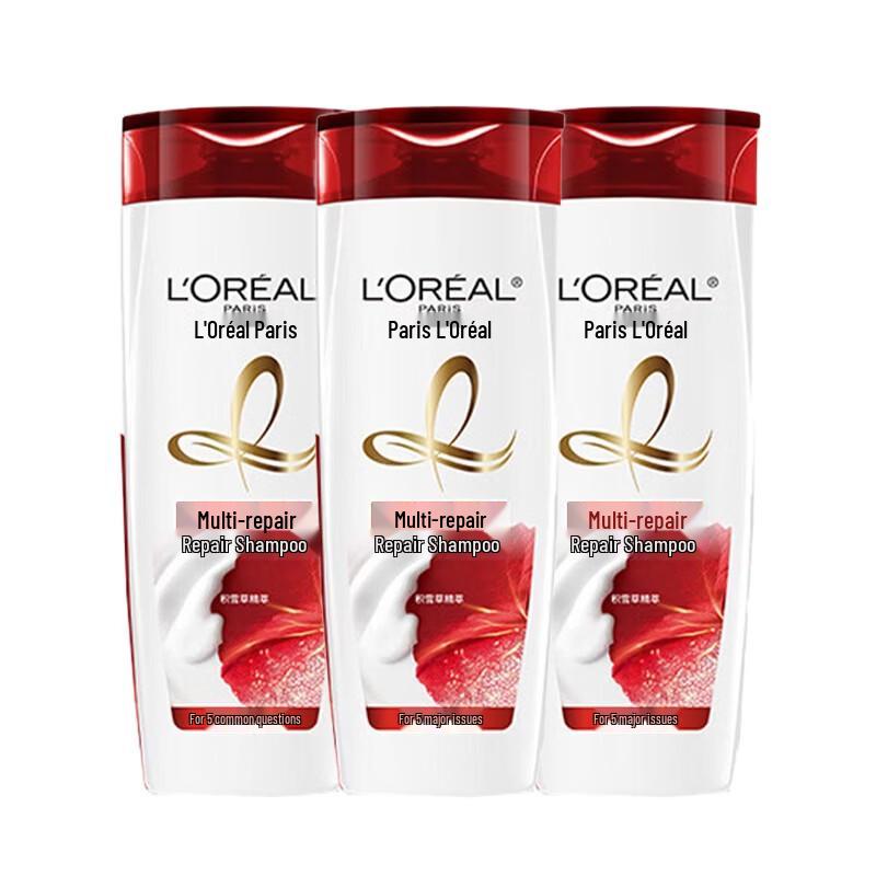 

L Oréal Multi-Effect Repair Shampoo (3-Pack)