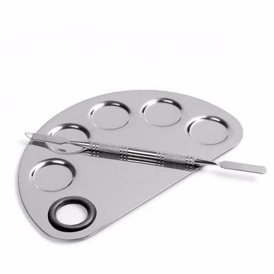Stainless Steel Watercolor Paint - Metal Makeup Spatula Stainless Steel Watercolor Paint - Metal Makeup Spatula