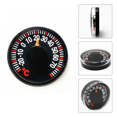 Bimetal Thermometer Gauge High Indoor Monitoring Round