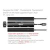 Club 3D USB4 Gen3x2 Hub HDMI 8K60Hz or 4K120Hz 2xUSB Ethernet 1xUSB 1xUSB Charging 100W Type-C 6-in-1 / Type-A (10G) / RJ45(2.5G) / Type-C Data(10G) /