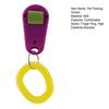 Haustiertraining Clicker Komfortabler Knopf Kompakter Verhaltensverstärker für Katzen und Hunde Trainer Heimtierbedarf
