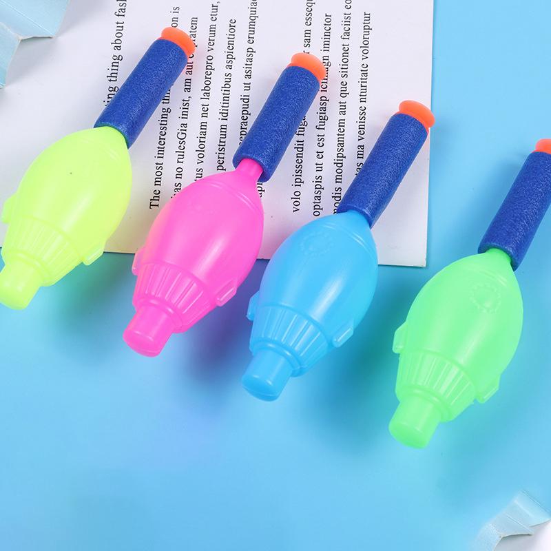 

Kids 10Pcs Mini Airbag Rocket Launcher Toys Funny Foam Bullet Catapult Sponge Soft Bullet Children S Nostalgia Toy Birthday Gift OneSize
