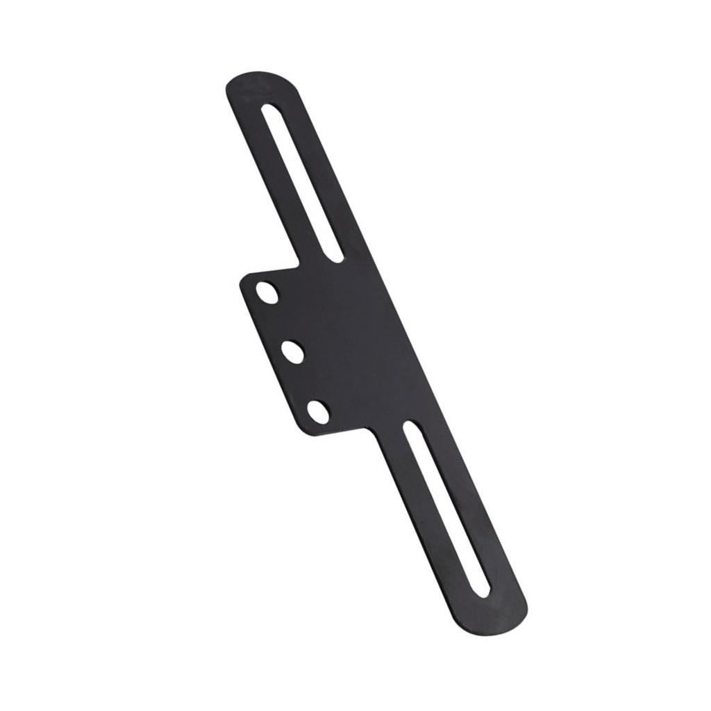 Nastavitelný držák zadního světla motocyklu Držák rámečku držáku registrační značky Stojan s podporou zadního osvětlení Snadná instalace