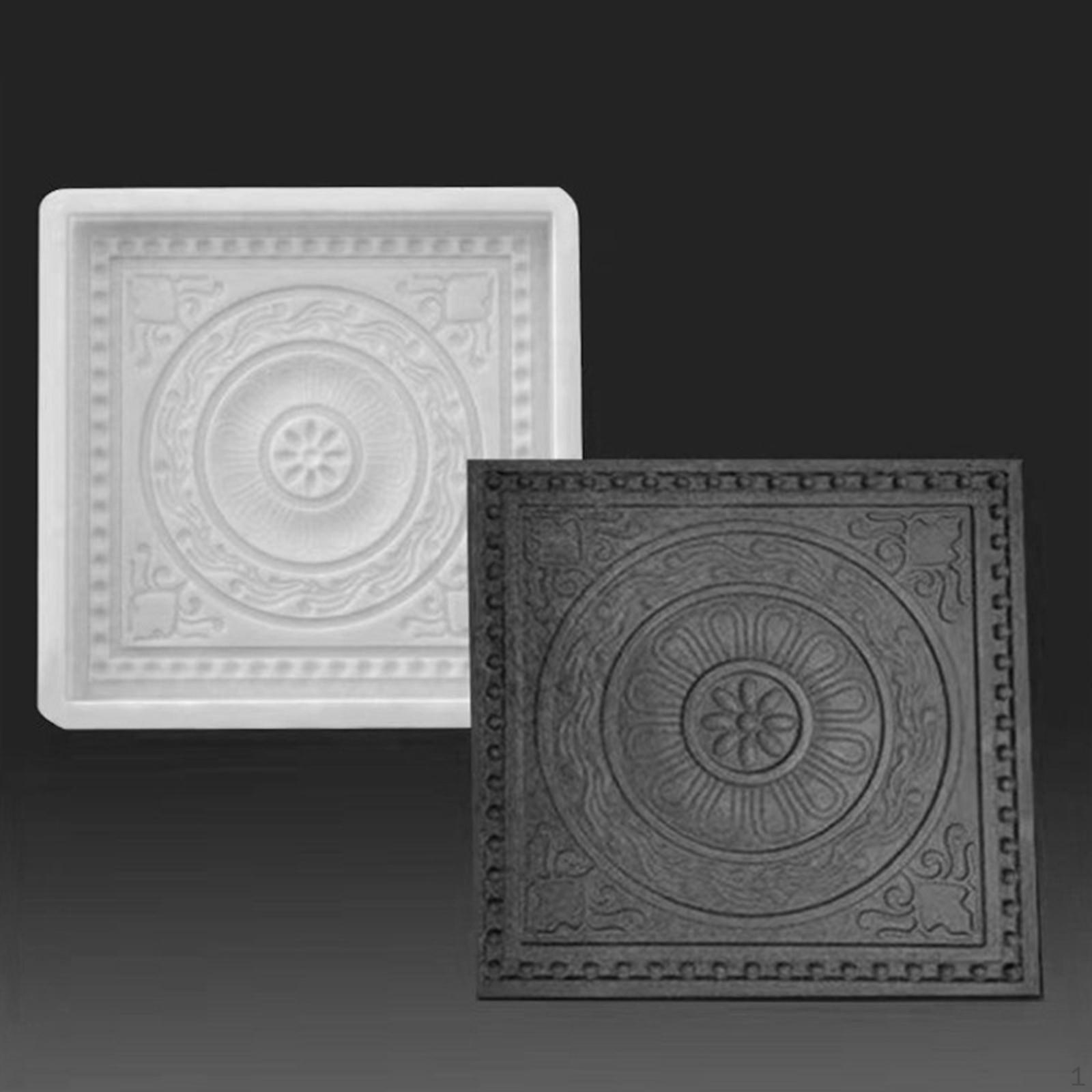 

Бетонный кирпич цементная модель шаблон для напольной плитки креативный DIY многоразовый формирователь дорожек для газона Style A