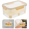 Leak-proof Food Storage Container Airtight Meal Prep Container Dumpling Box for