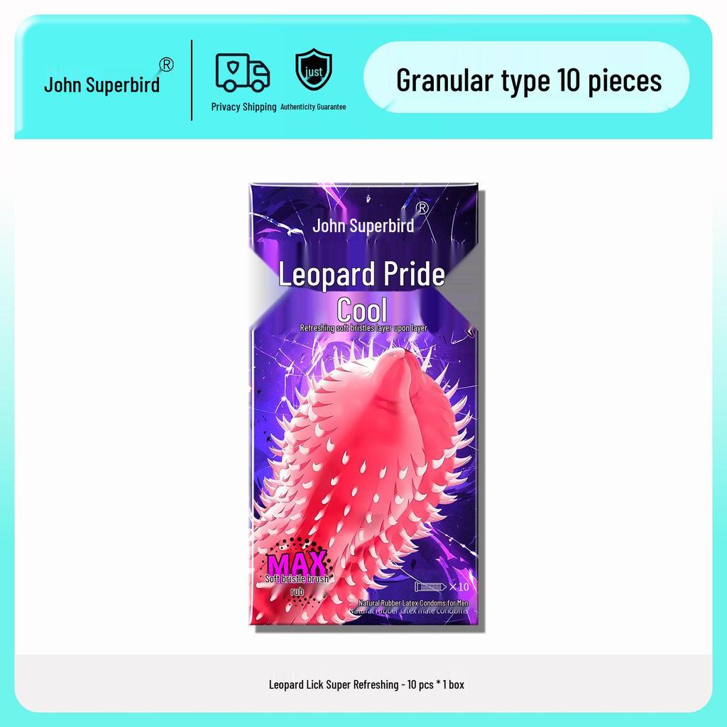 Q-point Ultra-thin Clitoral Stimulating Beaded Condoms - Long-lasting and Safe for Men