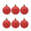 Macaron Color XMAS Hanging Crack Ball Pendants Xmas Tree Decor for Home Party 6X