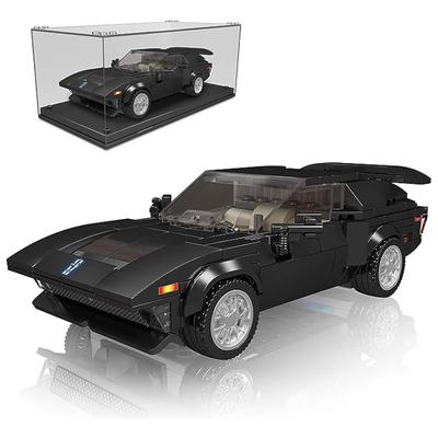 Mould King 27032 Speed Champion Racing Car Building Sets with Acrylic Display Case, GTS-5 Super Car