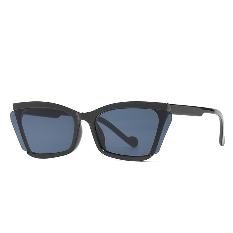 JYL TS Sunglasses Unisex UV Protection Tea Lens Square 20851 A-13099 пламенный