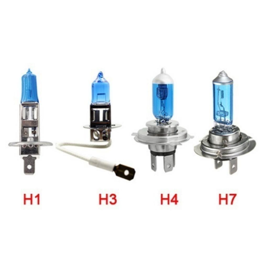 2 Pcs Super White Halogen Bulb H4 H712V 100W 6000K Quartz Glass Car Headlight Lamp U6BHXL2069/h33