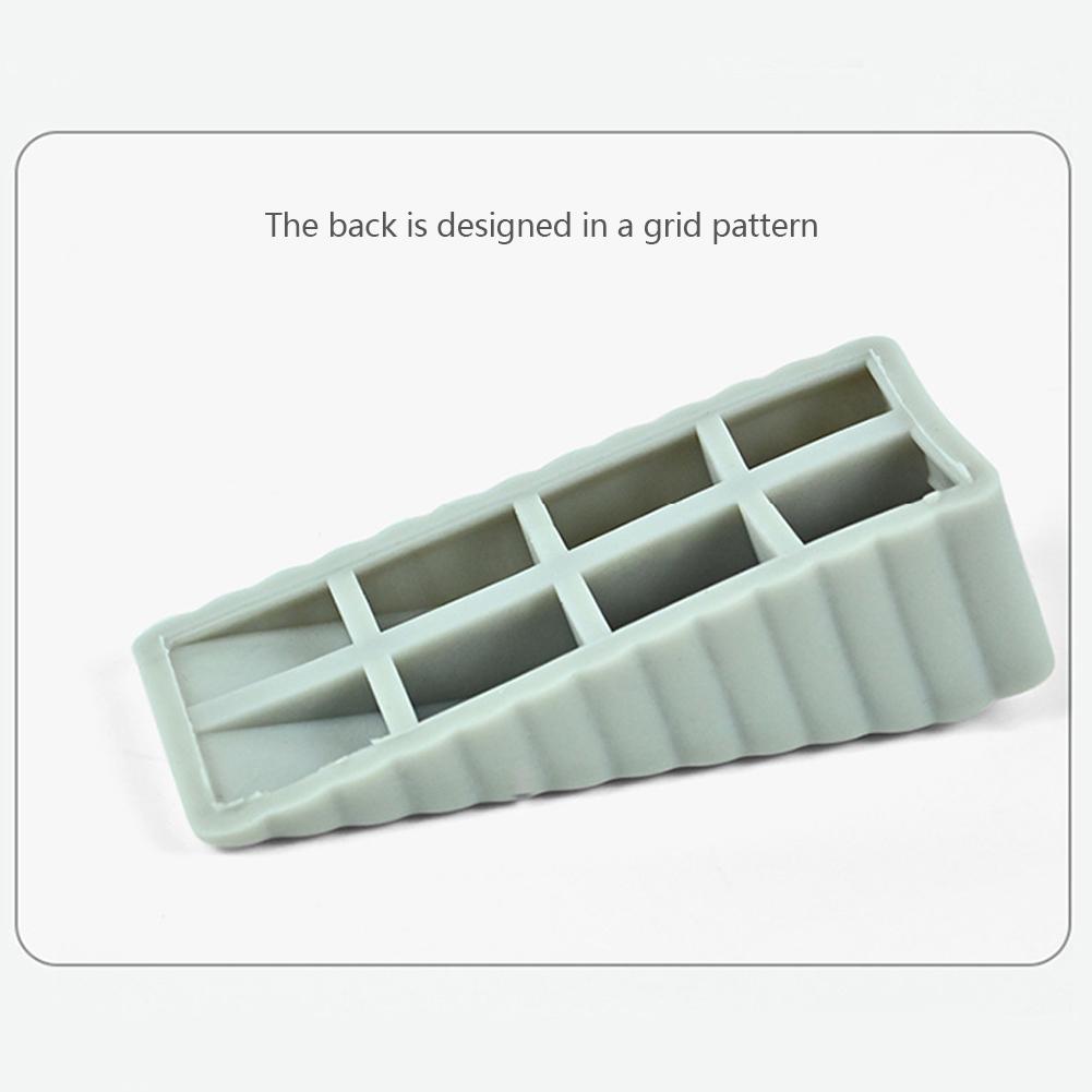 Safety Silicone Door Stopper Wedge Anti-Collision Door Holder for Sliding Swinging Doors and Windproof Security Hardware Home