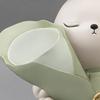 Flower Vase Rabbit Figurine Sculpture Bud Table Centerpiece Bunch Storage Resin Bunny Statue