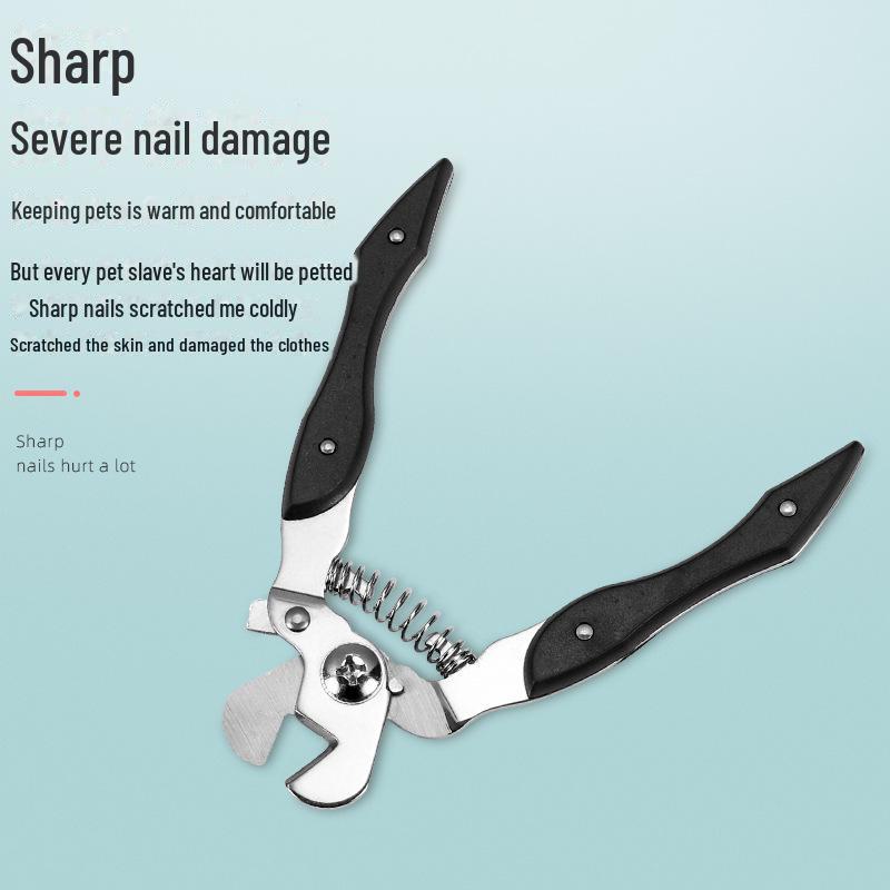 Stainless Steel Pet Nail Clippers for Dogs and Cats