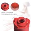 Vibrator Silicone Rose Clitoral Suction Masturbator Sex Toys for Woman Sucking Pump Women Sucker Tongue Lick Clit Stimulator