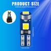 20 sztuk 12V Canbus T5 58 74 286 W1.2W 3030 LED 3SMD Klinowa Żarówka LED Lampa Panelu Wskaźników Samochodu