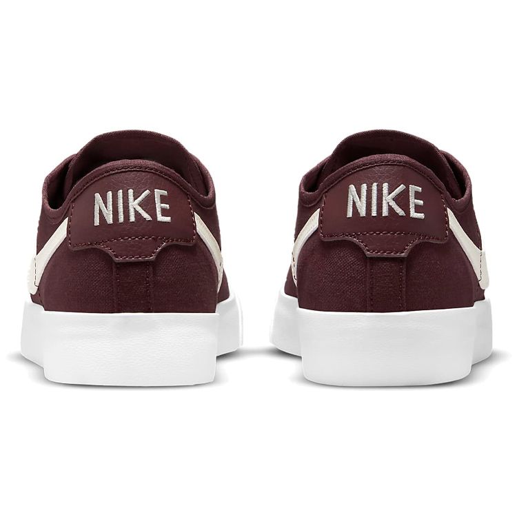 Nike Blazer Court SB Dark Wine Men Sneakers Red White Cashmere CV1658-601