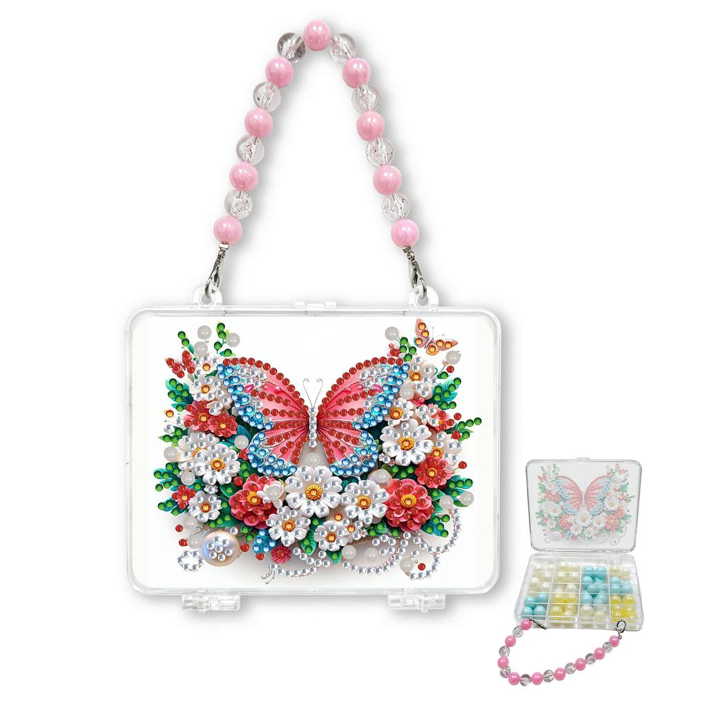 DIY Diamantmalerei Perlen Aufbewahrungsbox Große Kapazität Diamanten Plateau Aufbewahrungskoffer Perlenflaschen Aufbewahrung Handtasche Perlen Organizer