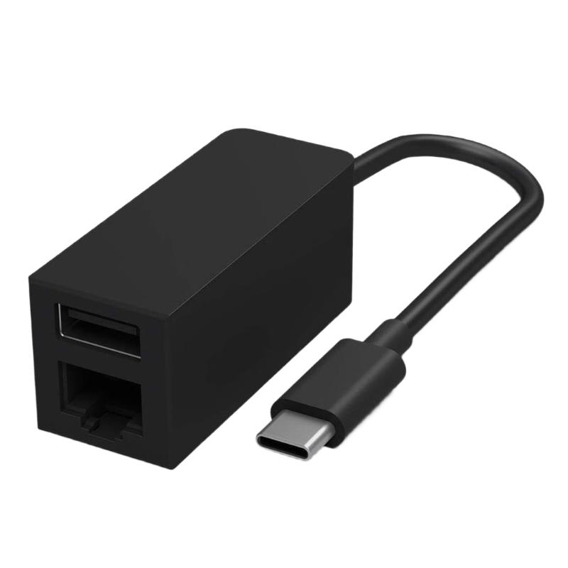 

USB C Multiport Adapter with 1000Mbps Gigabit Ethernet Port and USB3.0 for Laptop PC Wide Compatibility 1