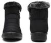 Eagsouni Snow Sheepskin Cold Weather and Women's Boots, Boots, Shoes, Warm, Fluffy, Water-Repellent, Non-Slip