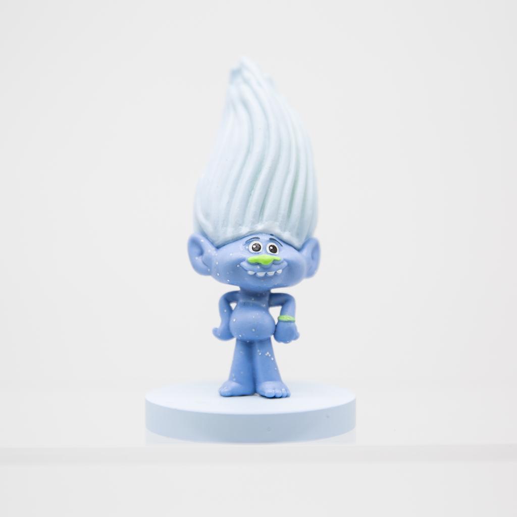 Hasbro Trolls Action Figure Capsule Toy Magic Hair Elf Dress-up Dolls Poppy Princess Scene Decoration Figurine Toy Model