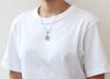 [Mizar] Eye of Horus Pendant, Sterling Silver 925, Egyptian Style, Men's & Women's Pendant Top (Large Size)
