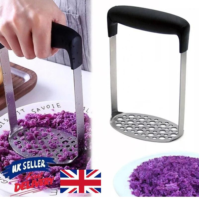 

Картофельная давилка для овощей из нержавеющей стали, кухонный пресс, устойчивый к нагреванию 1