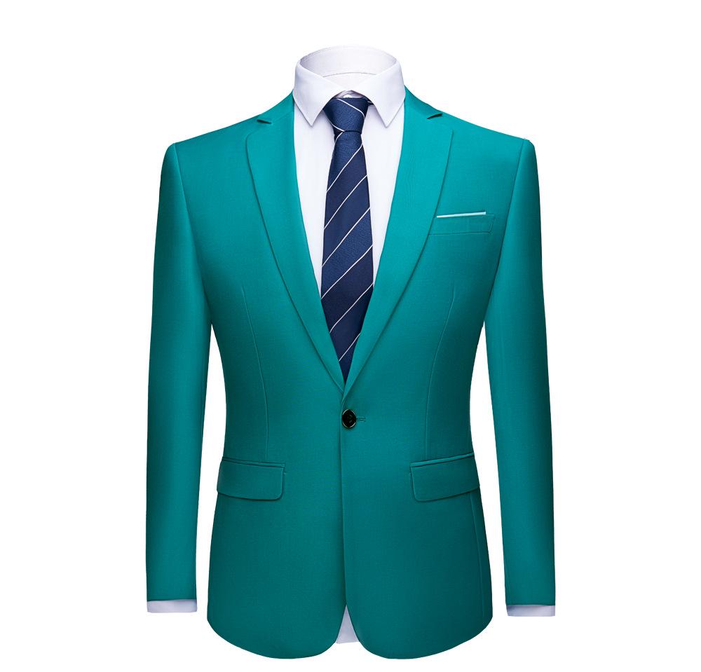 Men's Slim Fit Casual Blazer - Business & Groomsman Jacket