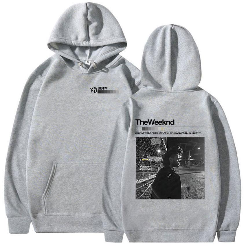 Limited The Weeknd XO Album 2025 Merch Hoodie Men's Retro Loose Fleece Clothing Sweatshirt Hip Hop Oversized Autumn/Winter Hoody