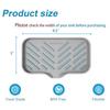 Silicone Draining Mat for Kitchen Counter Soap Dispenser Sponge Easy Clean Non-slipping Countertop Storage Drying Board Pad