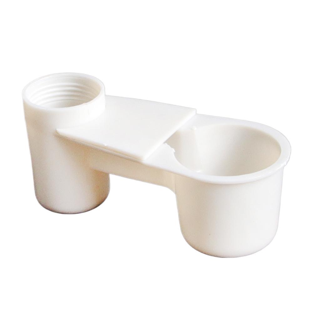 Pet Bird Dove Drinker Bowl Quail Water Cups Bottle Cat Chicken Pigeon Parrot Hamster Double Nozzle Water Guide Drinking Bowl