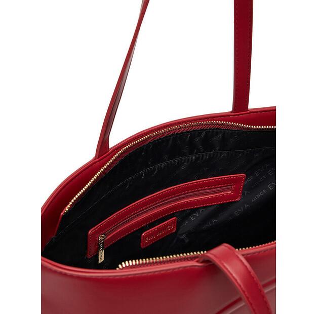 Handbag Eva Minge EO-ALLIE-LDA8224 Burgundy