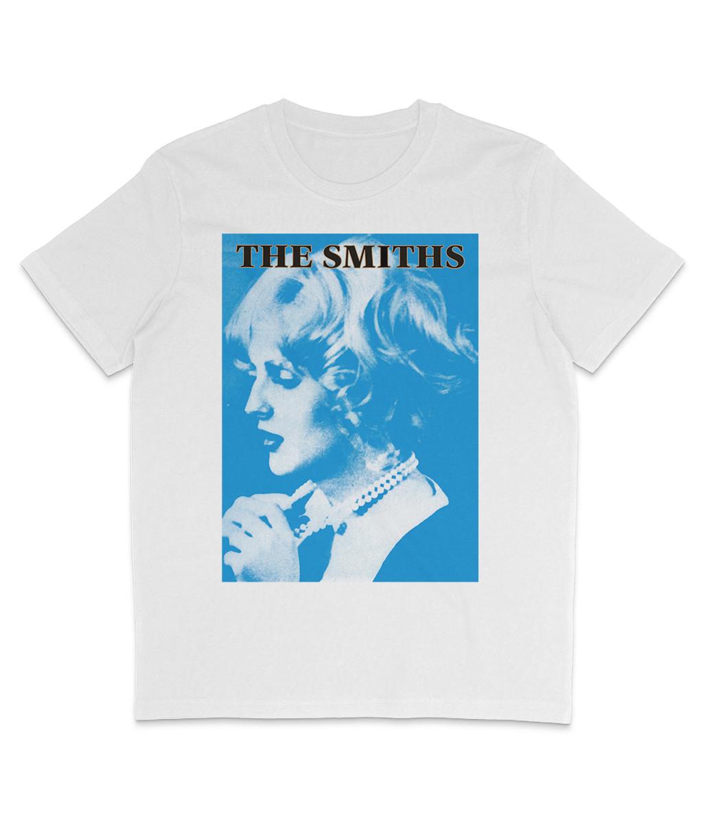 The Smiths - Sheila Take A Bow - German 12 - Blue - Organic T-Shirt Mens Womens Tees Top - Morrissey 3XL